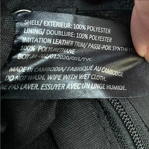 Botkier New York Mini Trigger Backpack Black Nylon NWT Convertible Designer Bag - Picture 16 of 16